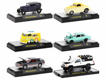 Load image into Gallery viewer, &quot;Auto-Thentics&quot; 6 piece Set Release 77 IN DISPLAY CASES Limited Edition 1/64 Diecast Model Cars by M2 Machines M2
