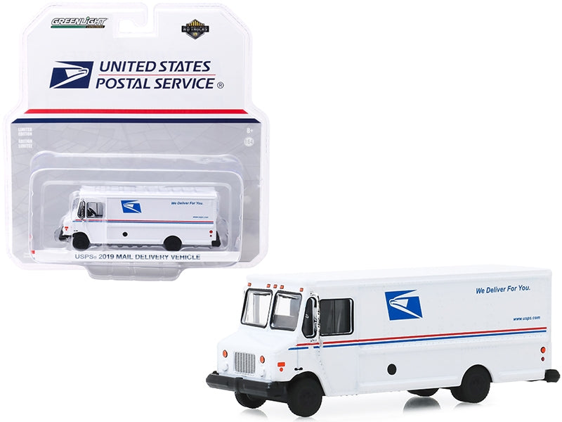 2019 Mail Delivery Vehicle White "USPS" (United States Postal Service) "H.D. Trucks" Series 17 1/64 Diecast Model by Greenlight Greenlight