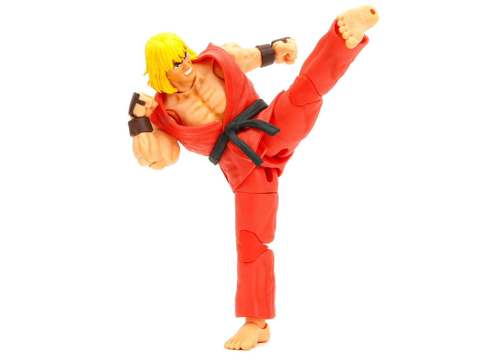 Ken 6" Moveable Figure with Accessories and Alternate Head and Hands "Ultra Street Fighter II: The Final Challengers" (2017) Video Game Model by Jada Jada