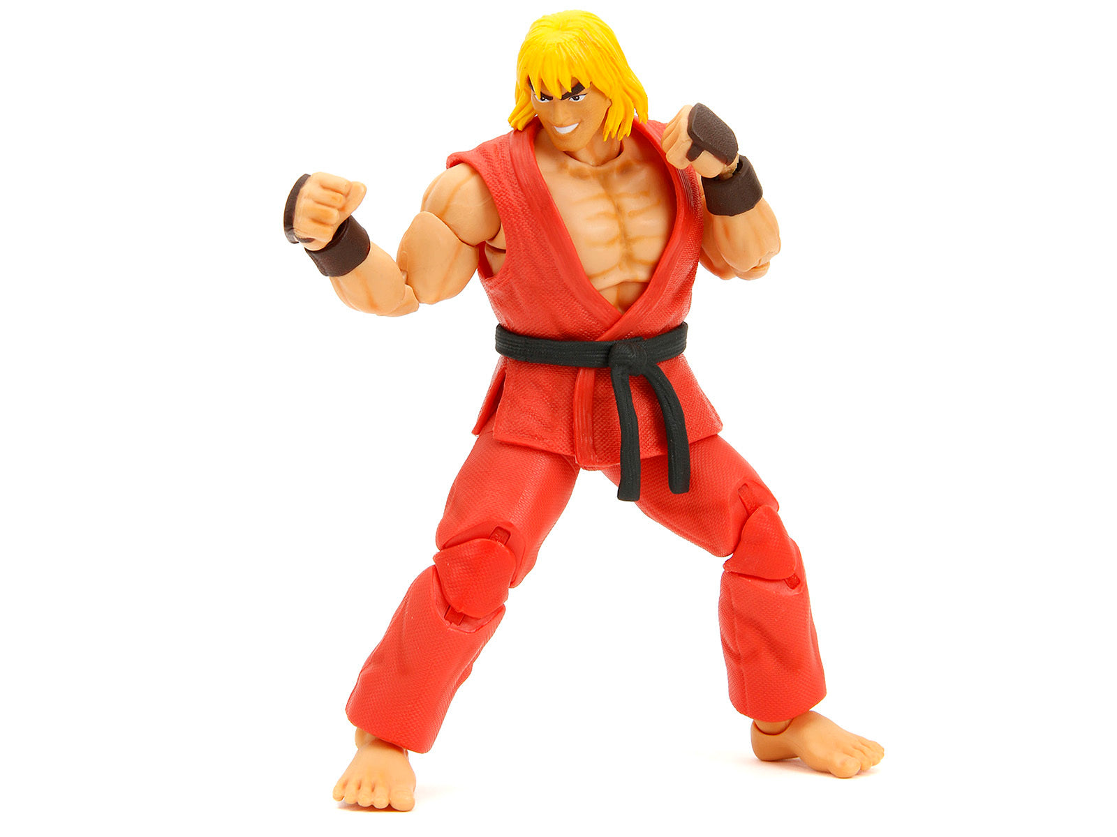 Ken 6" Moveable Figure with Accessories and Alternate Head and Hands "Ultra Street Fighter II: The Final Challengers" (2017) Video Game Model by Jada Jada