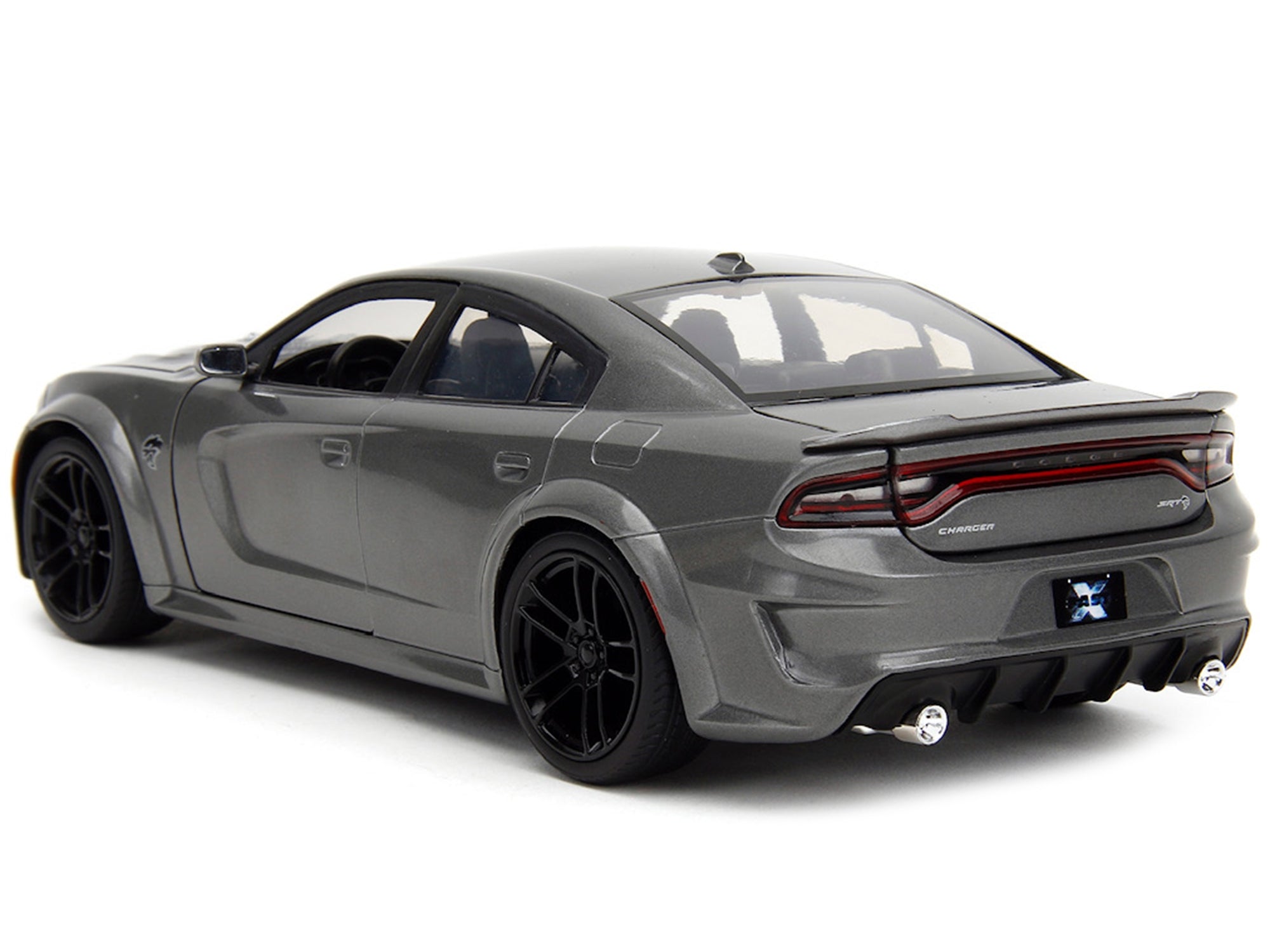 2021 Dodge Charger SRT Hellcat Gray Metallic "Fast X" (2023) Movie "Fast & Furious" Series 1/24 Diecast Model Car by Jada Jada