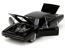 Load image into Gallery viewer, 1970 Dodge Charger R/T Black &quot;Fast X&quot; (2023) Movie &quot;Fast &amp; Furious&quot; Series 1/24 Diecast Model Car by Jada Jada
