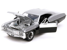 Load image into Gallery viewer, 1967 Chevrolet Impala SS Silver Metallic and Black &quot;Bigtime Muscle&quot; Series 1/24 Diecast Model Car by Jada Jada
