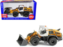 Load image into Gallery viewer, Liebherr L556 Wheel Loader Yellow with White Cabin 1/50 Diecast Model by Siku SIKU
