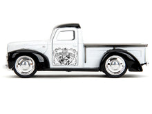 Load image into Gallery viewer, 1941 Ford Pickup Truck &quot;Mickey Mouse - Steamboat Willie&quot; White and Black &quot;Hollywood Rides&quot; Series 1/32 Diecast Model Car by Jada Jada
