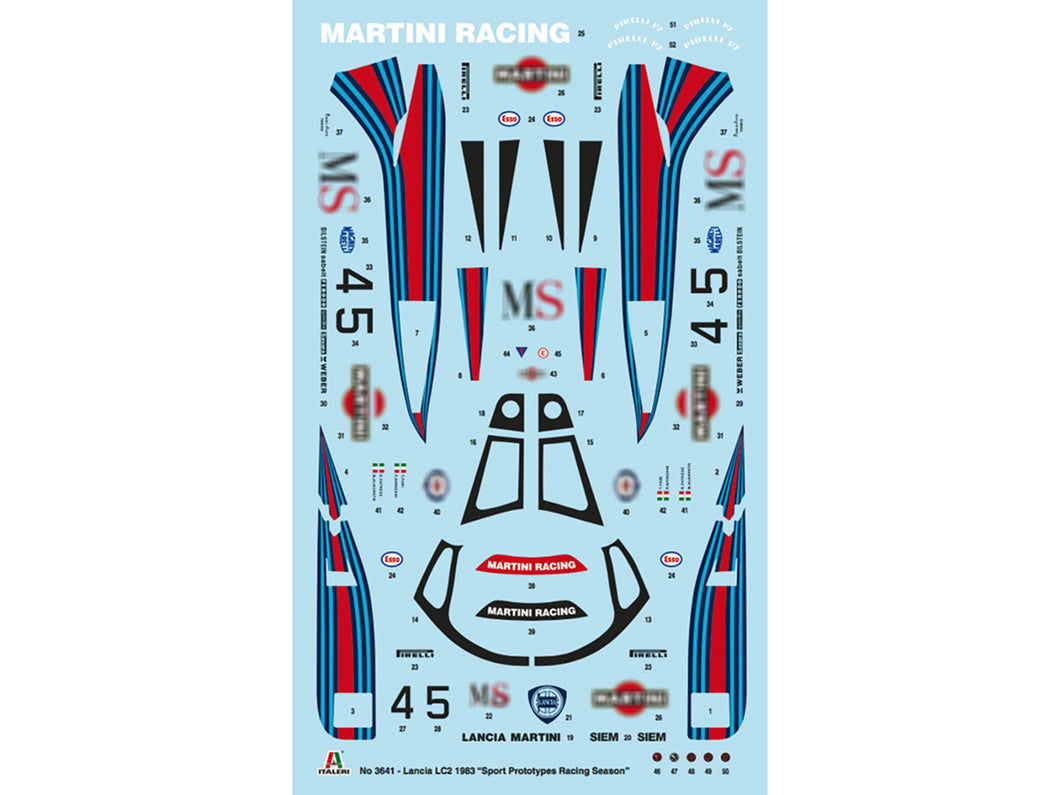 Skill 3 Model Kit Lancia LC2 