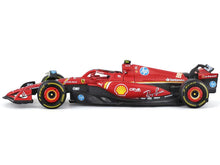 Load image into Gallery viewer, Ferrari SF-24 #55 Carlos Sainz &quot;Formula One F1 World Championship&quot; (2024) with Display Case &quot;Formula Racing&quot; Series 1/43 Diecast Model Car by Bburago Bburago
