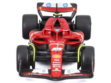 Load image into Gallery viewer, Ferrari SF-24 #55 Carlos Sainz &quot;Formula One F1 World Championship&quot; (2024) with Display Case &quot;Formula Racing&quot; Series 1/43 Diecast Model Car by Bburago Bburago
