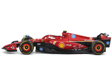 Load image into Gallery viewer, Ferrari SF-24 #55 Carlos Sainz &quot;Formula One F1 World Championship&quot; (2024) &quot;Formula Racing&quot; Series 1/43 Diecast Model Car by Bburago Bburago
