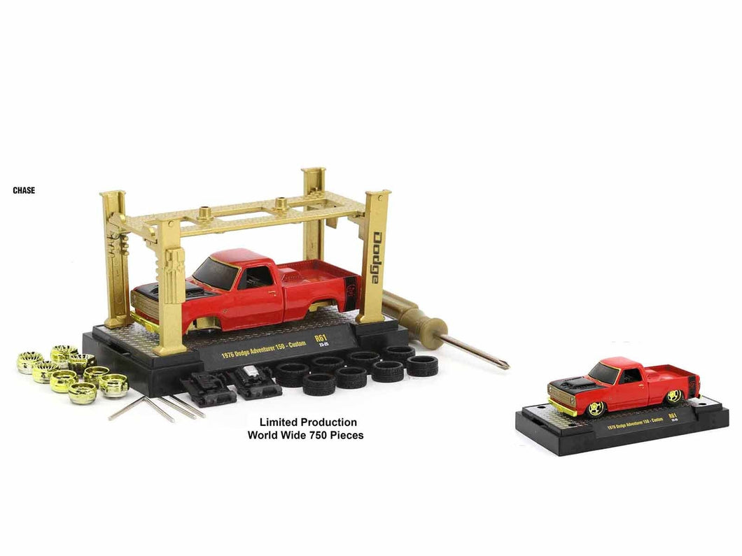 Model Kit 3 piece Car Set Release 61 Limited Edition to 9600 pieces Worldwide 1/64 Diecast Model Cars by M2 Machines M2