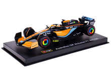 Load image into Gallery viewer, McLaren MCL36 #3 Daniel Ricciardo Formula One F1 &quot;Australian GP&quot; (2022) with Display Case 1/43 Diecast Model Car by Bburago Bburago
