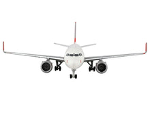 Load image into Gallery viewer, Airbus A320 Commercial Aircraft &quot;Air Arabia&quot; White and Gray with Red Tail 1/400 Diecast Model Airplane by GeminiJets GeminiJets
