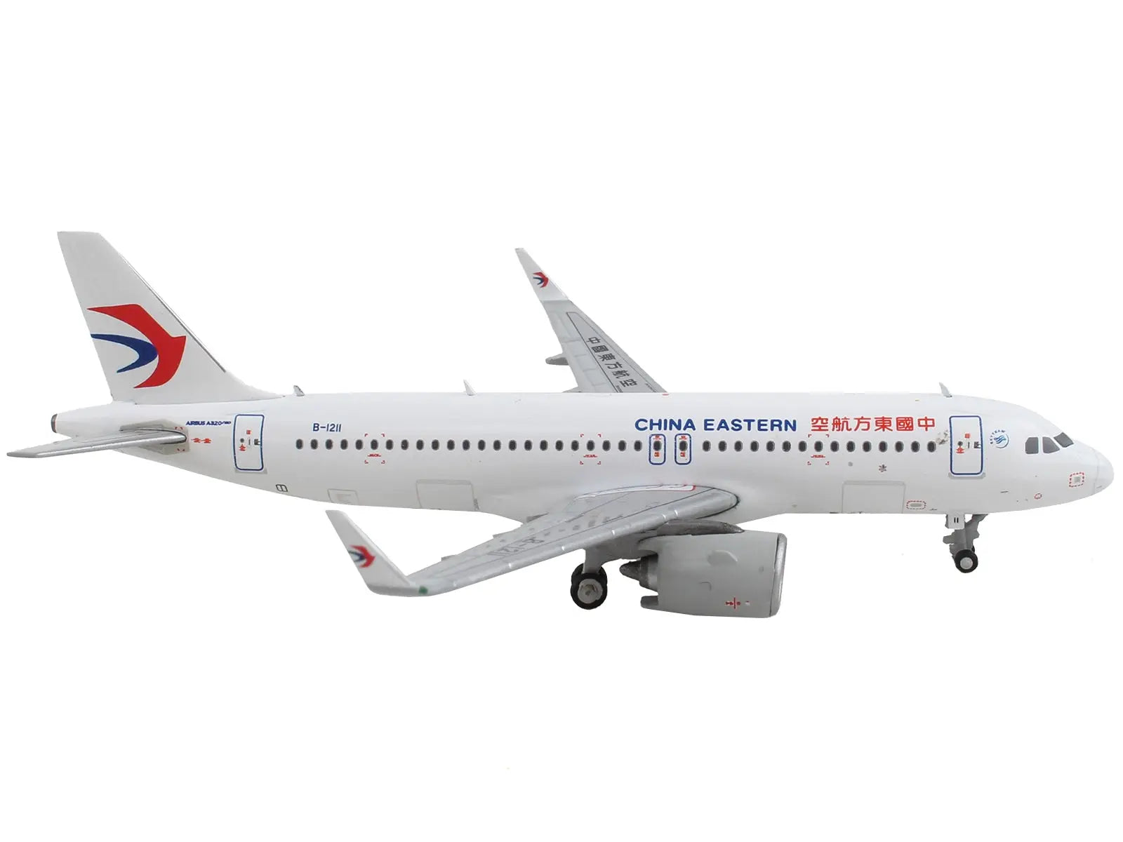 Airbus A320neo Commercial Aircraft "China Eastern Airlines" White 1/400 Diecast Model Airplane by GeminiJets GeminiJets