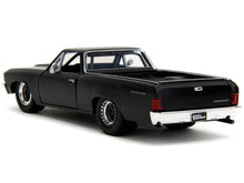 Load image into Gallery viewer, 1967 Chevrolet El Camino Matt Black &quot;Fast &amp; Furious&quot; Series 1/32 Diecast Model Car by Jada Jada
