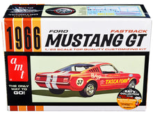 Load image into Gallery viewer, Skill 2 Model Kit 1966 Ford Mustang GT Fastback 1/25 Scale Model by AMT AMT
