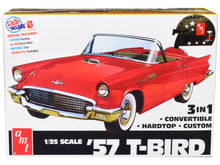 Load image into Gallery viewer, Skill 2 Model Kit 1957 Ford Thunderbird 3-in-1 Kit 1/25 Scale Model by AMT AMT
