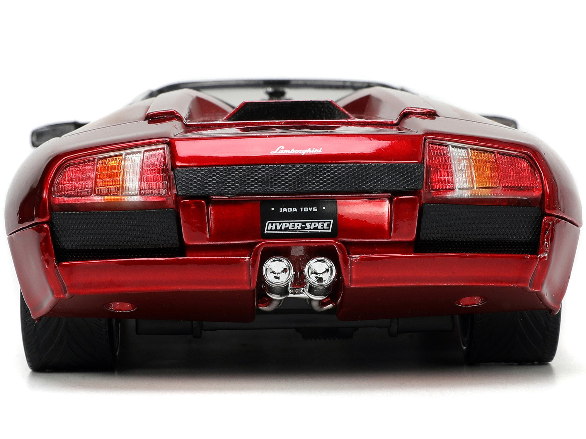 Lamborghini Murcielago Roadster Red Metallic "Hyper-Spec" Series 1/24 Diecast Model Car by Jada Jada