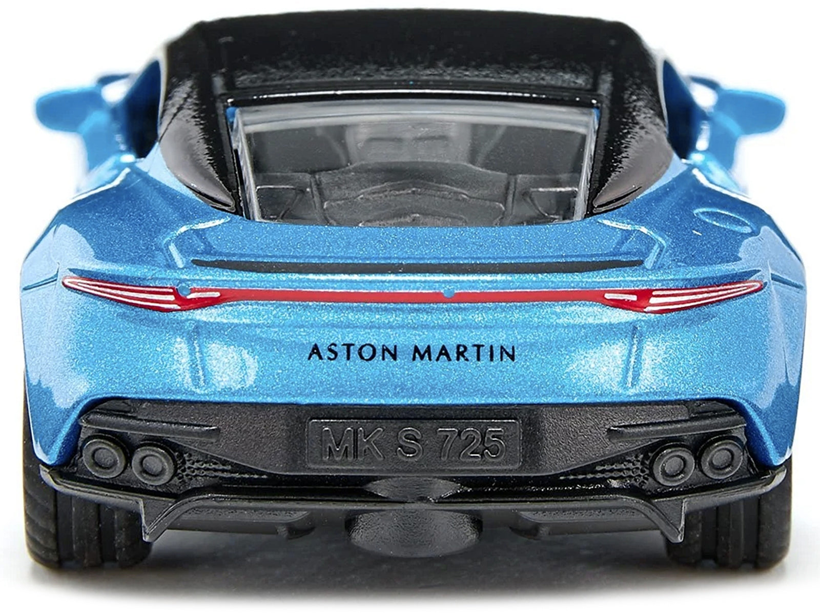 Aston Martin DBS Superleggera Blue Metallic with Black Top Diecast Model Car by Siku SIKU