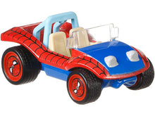 Load image into Gallery viewer, Spider Mobile Red and Blue with Graphics &quot;The Amazing Spider-Man&quot; &quot;Marvel&quot; Diecast Model Car by Hot Wheels Hotwheels
