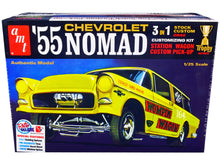 Load image into Gallery viewer, Skill 2 Model Kit 1955 Chevrolet Nomad 3-in-1 Kit &quot;Trophy Series&quot; 1/25 Scale Model by AMT AMT
