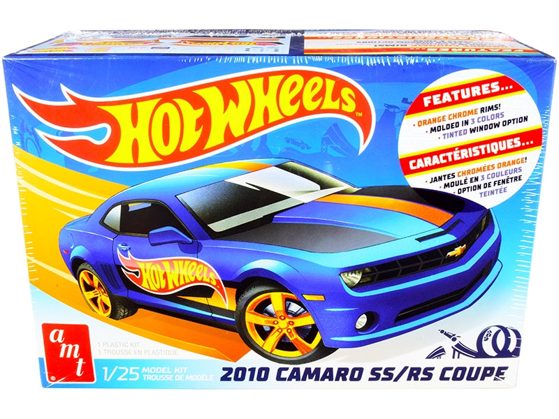 Skill 2 Model Kit 2010 Chevrolet Camaro SS/RS Coupe "Hot Wheels" 1/25 Scale Model by AMT AMT