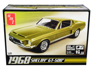 Skill 3 Model Kit 1968 Ford Mustang Shelby GT-500 1/25 Scale Model by AMT AMT