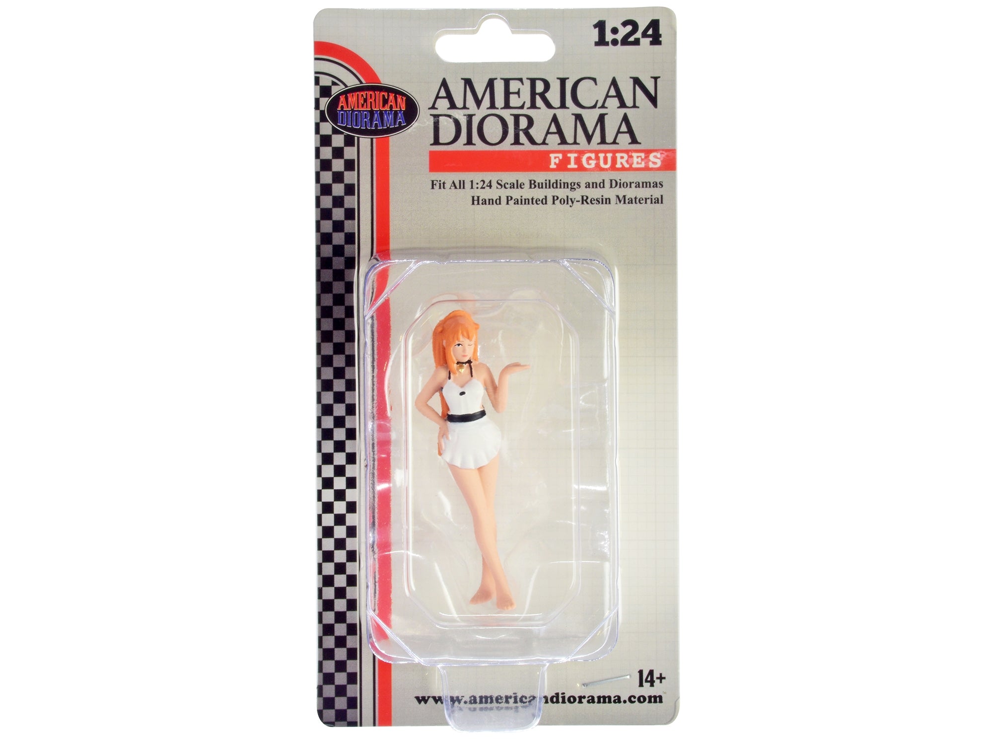 "Cosplay Girls" Figure 2 for 1/24 Scale Models by American Diorama American Diorama