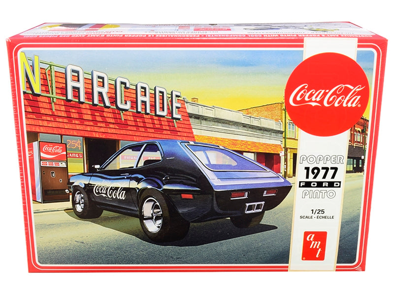 Skill 3 Model Kit 1977 Ford Pinto "Popper" with Vending Machine "Coca-Cola" 2 in 1 Kit 1/25 Scale Model by AMT AMT