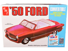 Load image into Gallery viewer, Skill 2 Model Kit 1950 Ford Convertible &quot;Street Rods&quot; 3-in-1 Kit 1/25 Scale Model by AMT AMT
