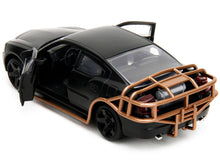 Load image into Gallery viewer, 2006 Dodge Charger Matt Black with Outer Cage &quot;Fast &amp; Furious&quot; Series 1/32 Diecast Model Car by Jada Jada
