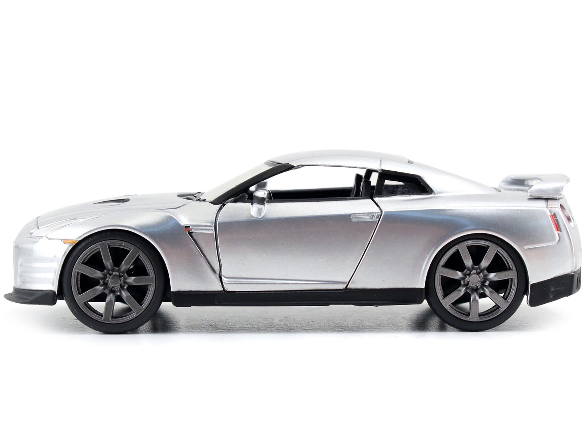 Brian's Nissan GT-R (R35) Silver Metallic "Fast & Furious" Movie 1/32 Diecast Model Car by Jada Jada