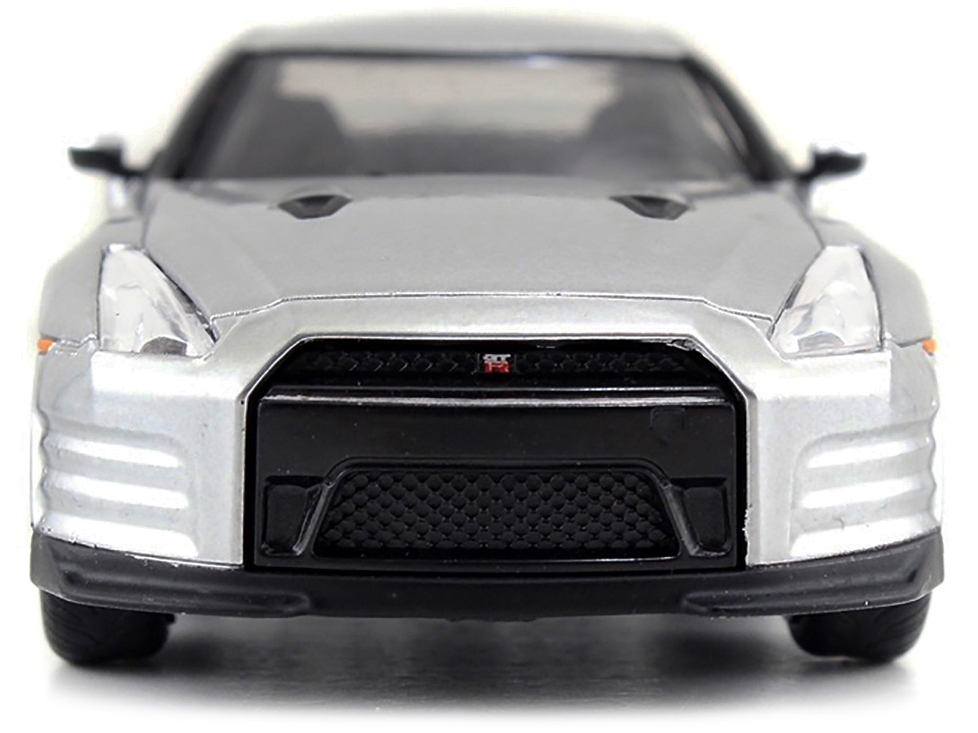 Brian's Nissan GT-R (R35) Silver Metallic "Fast & Furious" Movie 1/32 Diecast Model Car by Jada Jada