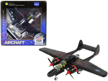 Load image into Gallery viewer, Northrop P-61B Black Widow Fighter Aircraft &quot;Lady in the Dark&quot; &quot;Maj. Lee Kendall 548th NFS&quot; (1945) &quot;Smithsonian National Air and Space Museum&quot; &quot;Collector Series&quot; 1/144 Diecast Model by Air Force 1 Air Force 1
