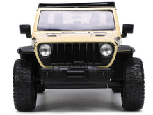 Load image into Gallery viewer, 2020 Jeep Gladiator Rubicon Pickup Truck Cream with Roof Rack with Extra Wheels &quot;Just Trucks&quot; Series 1/24 Diecast Model Car by Jada Jada
