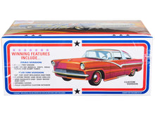 Load image into Gallery viewer, Skill 2 Model Kit 1956 Ford Victoria Hardtop 3 in 1 Kit 1/25 Scale Model by AMT AMT
