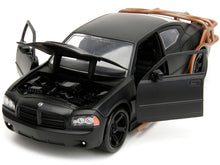 Load image into Gallery viewer, 2006 Dodge Charger Matt Black with Outer Cage &quot;Fast &amp; Furious&quot; Movie 1/24 Diecast Model Car by Jada Jada
