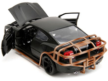 Load image into Gallery viewer, 2006 Dodge Charger Matt Black with Outer Cage &quot;Fast &amp; Furious&quot; Movie 1/24 Diecast Model Car by Jada Jada
