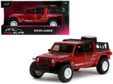 Load image into Gallery viewer, 2020 Jeep Gladiator Pickup Truck Candy Red &quot;Pink Slips&quot; Series 1/32 Diecast Model Car by Jada Jada
