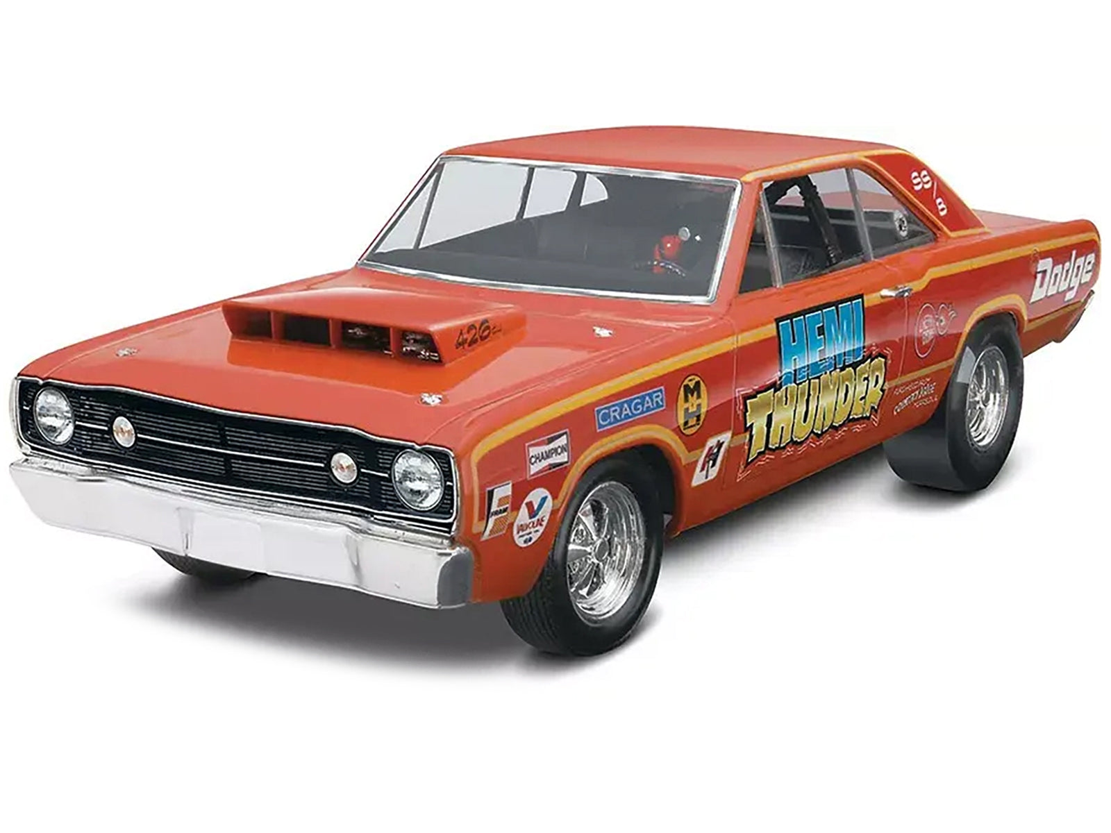 Level 5 Model Kit 1968 Dodge Dart HEMI 2-in-1 Kit 1/25 Scale Model by Revell Revell