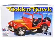 Load image into Gallery viewer, Skill 2 Model Kit 1981 Jeep CJ5 Golden Hawk 1/25 Scale Model Car by MPC MPC
