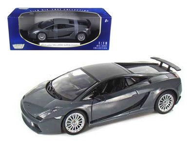 Lamborghini Gallardo Superleggera Grey 1/18 Diecast Model Car by Motormax Motormax