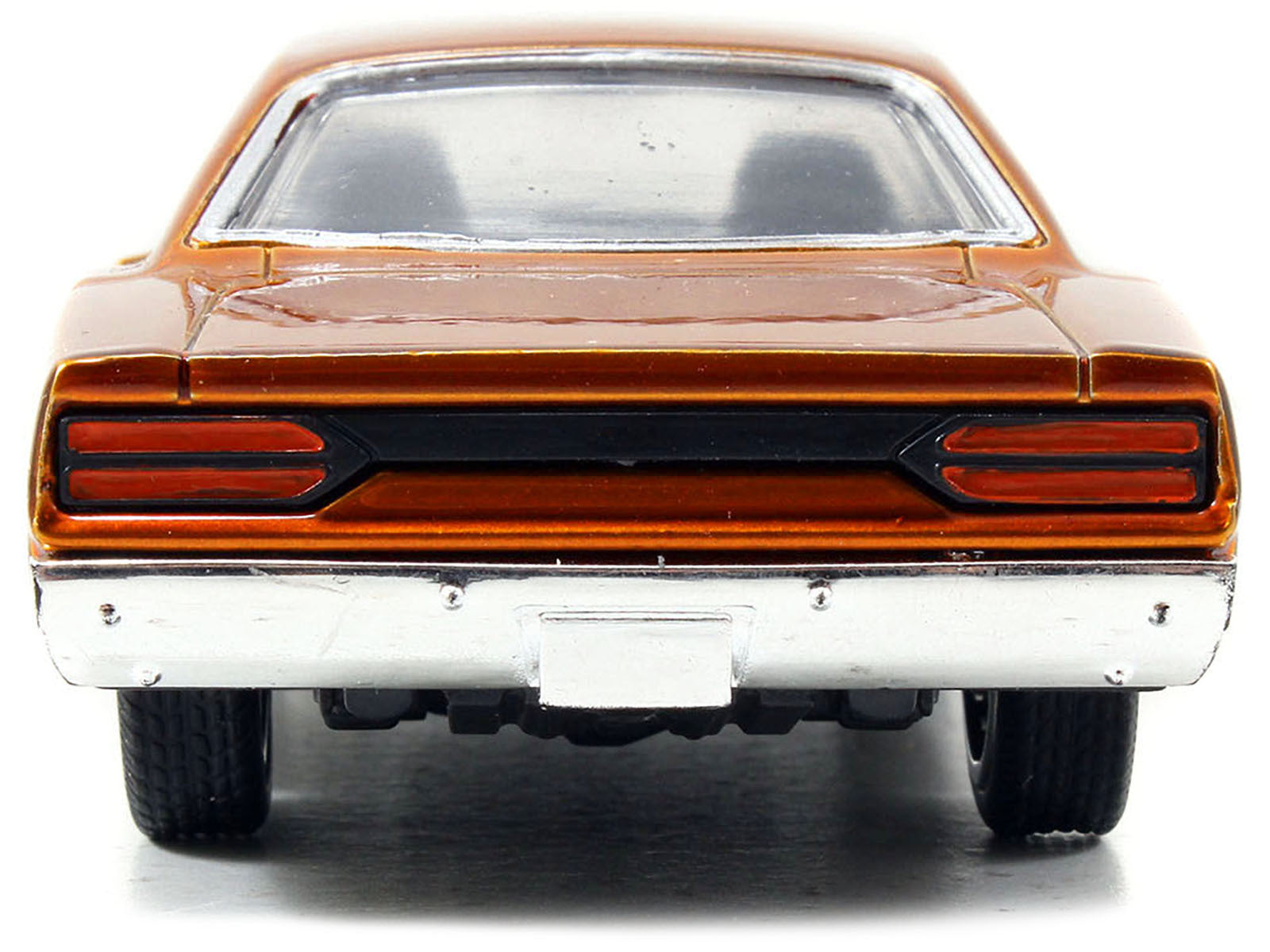 Dom's Plymouth Road Runner Orange Metallic with Matt Black Hood "Fast & Furious" Series 1/32 Diecast Model Car by Jada Jada