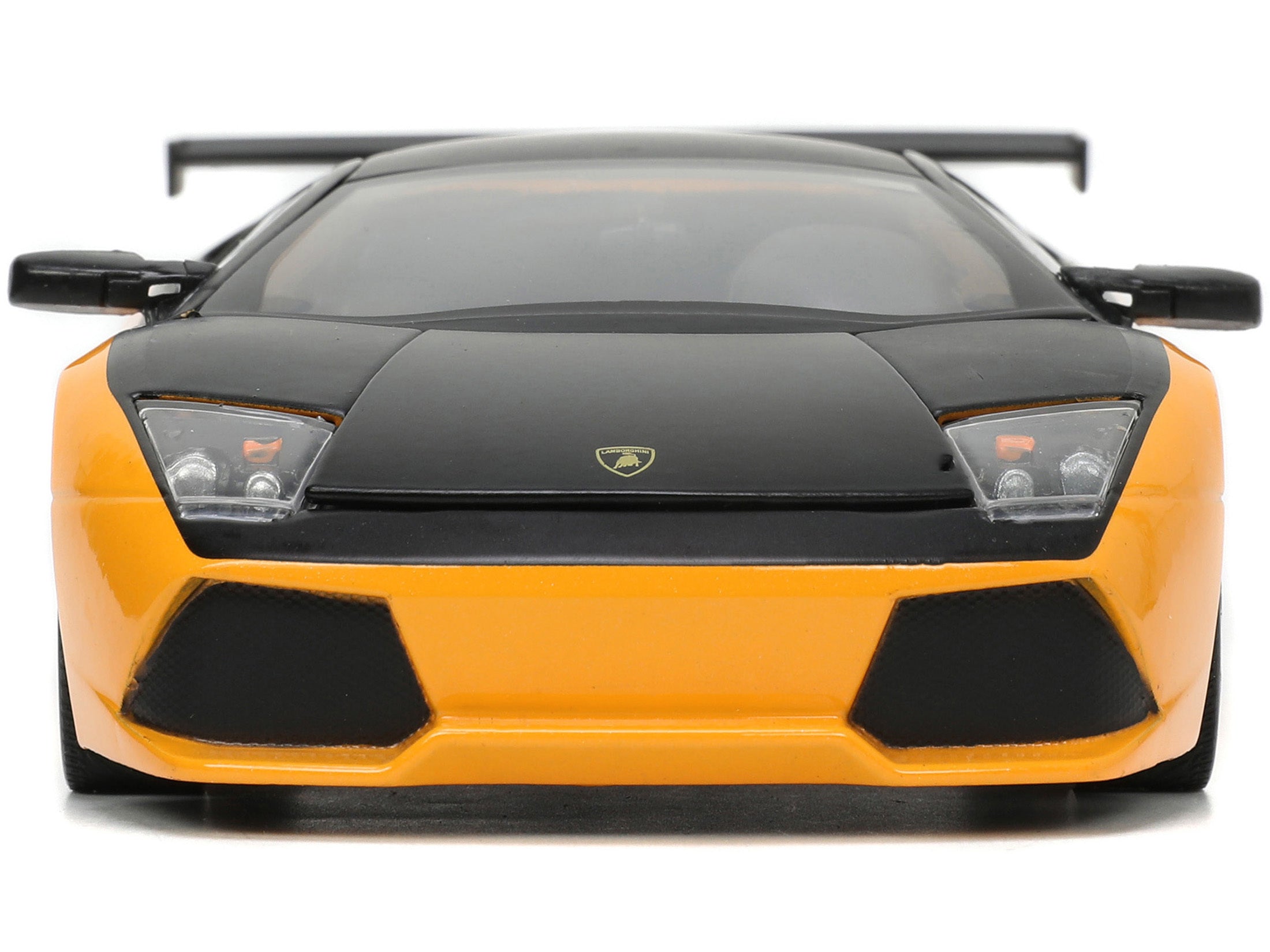 Lamborghini Murcielago LP 640 Yellow Metallic and Matt Black "Hyper-Spec" Series 1/24 Diecast Model Car by Jada Jada