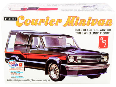 Skill 2 Model Kit 1978 Ford Courier Minivan 2-in-1 Kit 1/25 Scale Model by AMT AMT