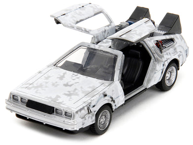 DMC DeLorean Time Machine Brushed Metal (Frost Version) 