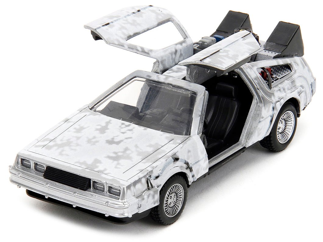 DMC DeLorean Time Machine Brushed Metal (Frost Version) 