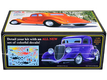 Load image into Gallery viewer, Skill 2 Model Kit 1934 Ford Street Rod 5-Window Coupe 1/25 Scale Model by AMT AMT
