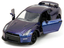 Load image into Gallery viewer, 2009 Nissan GT-R (R35) Purple Metallic &quot;Pink Slips&quot; Series 1/32 Diecast Model Car by Jada Jada
