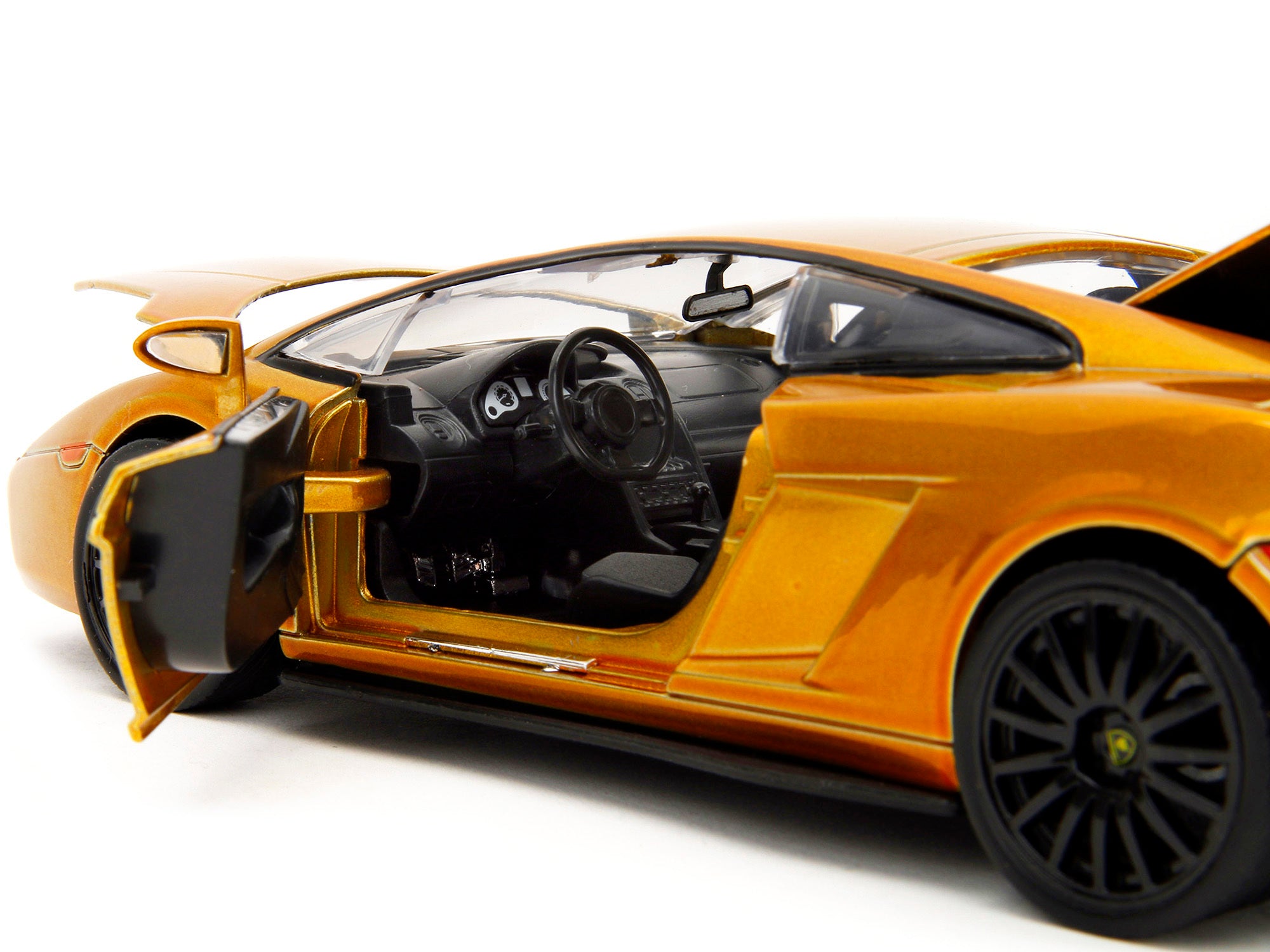 Lamborghini Gallardo Gold Metallic "Fast X" (2023) Movie "Fast & Furious" Series 1/24 Diecast Model Car by Jada Jada