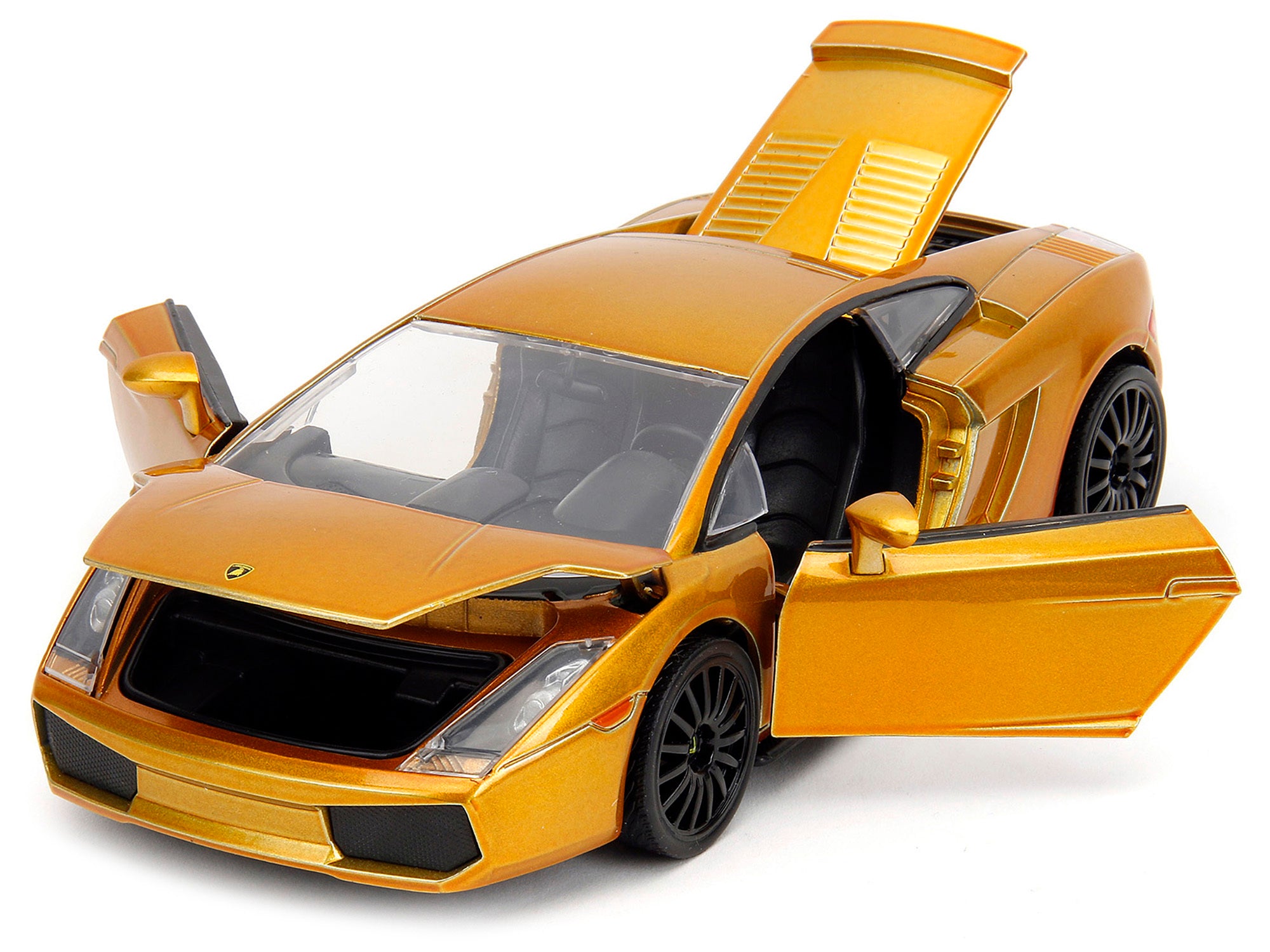 Lamborghini Gallardo Gold Metallic "Fast X" (2023) Movie "Fast & Furious" Series 1/24 Diecast Model Car by Jada Jada